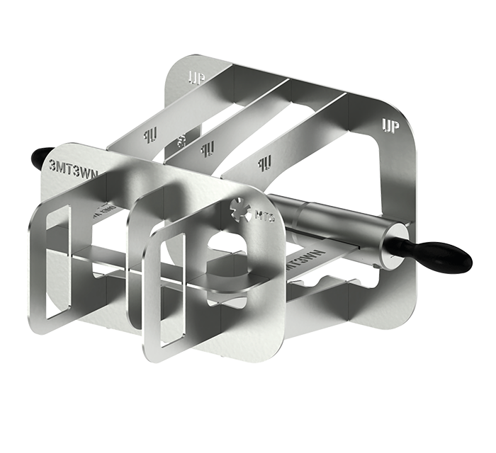 MTG SYSTEMS / TWINMET - Weld-on nose gauge in isometric view