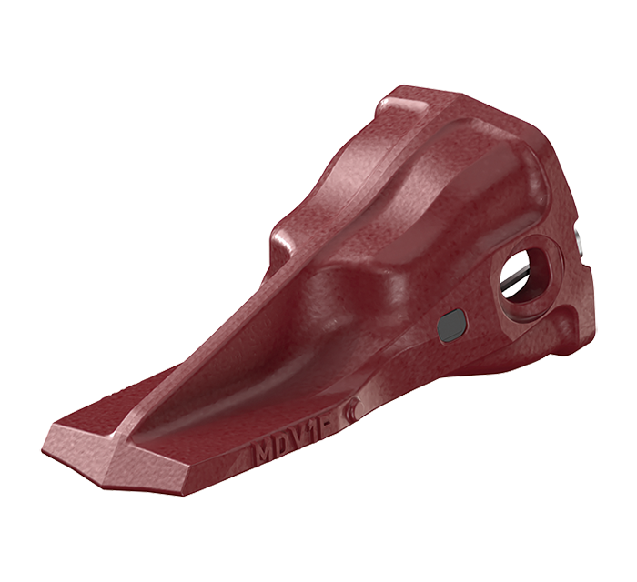 MTG SYSTEMS / VEEMET CSD - Tooth Design F Flared in isometric view