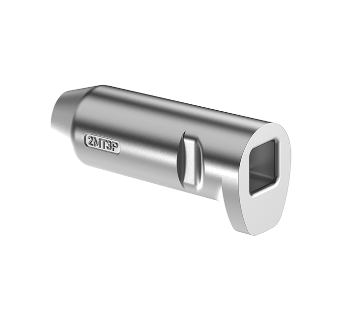 MTG SYSTEMS / TWINMET - Pin for intermediate adapters / teeth in isometric view